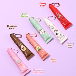 Colorful Fruit Cartoon Series Lip Gloss Refreshing And Moisturizing