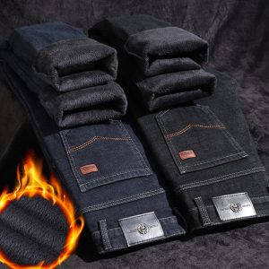 Warm Stretch Loose Straight Casual Pants