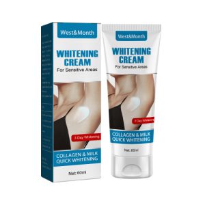 West&month Underarm Whitening Cream, Brightening Skin Texture Concealer Moisturizes Delicate Underarm Beauty Cream For Private Areas