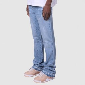 Men's Straight-leg Denim Pants Street Style