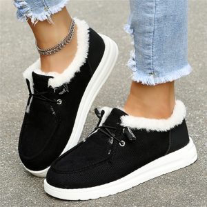Women's Shoes Warm Winter Loafers