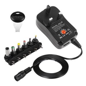 Universal 3-12V Adjustable Voltage Adaptor Charger USB AC DC Power Supply Adapte