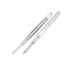 1 Pair Full Extension Drawer Slides 18 20 22 28 30 32 36 38 40 44 48 52 56 60 In, 500 Lbs Load Capacity Locking Drawer Slides, Ball Bearing With Lock Side Mount Drawer Slide Rail