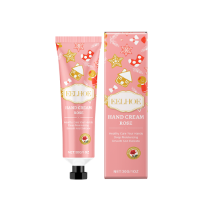 EELHOE Rose Moisturizing Hand Cream, Plant Essence Hand Cream, Autumn And Winter Moisturizing And Hydrating Hand And Foot Care Cream