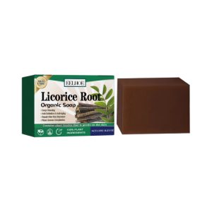 EELHOE Licorice Root Whitening Soap For Whitening Joints Melanin Beauty Cleansing Moisturizing Skin Whitening Soap