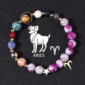 Natural Stone Beaded Bracelet