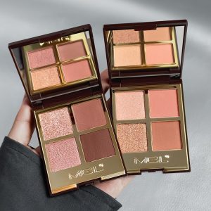 Matte And Pearly Everyday Earth-tone Quad Eyeshadow