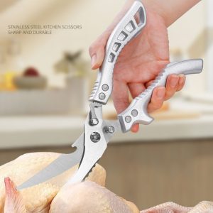 Kitchen Household Stainless Steel Heavy-duty Chicken Bone Scissors