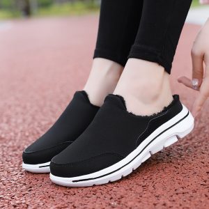 Womens Casual Platform Shoes With Half-support Design