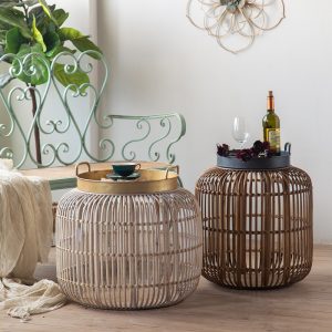 Round Small Tea Table For The Living Room Balcony