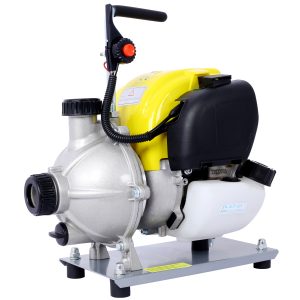 38CC 4-Stroke Gasoline Water Pump 1.5Inch Portable Gas-Powered Water Transfer Pump Commercial Engine Water Pump For Flood Landscaping Or Gardening Irrigation 8500r Min