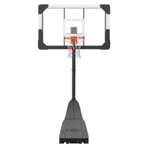 Portable Basketball Stand, 8.04 To 10 Ft Height Adjustment Basketball Hoop & Goal, Basketballs Hoop Outdoor With 44 Inch PC Backboard For Kids, Adults In Schools, Parks, Indoor & Outdoor Use