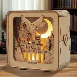Sales Are Prohibited On The TEMU And SHEIN -MUSIC PARK 3D Wooden Puzzles Night Lights Desk Decorations Birthday Christmas Gifts For Women Age14 Above