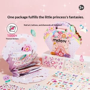 Princess Fantasy Girl Tattoo Garden Elf Full-Set Nail Art Stickers