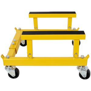 ATV Motorcycle Engine Cradle Dolly 1500lbs ,Yellow