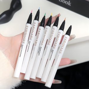 Huaxue'er Colorful Quick-Drying Waterproof Eyeliner Pencil