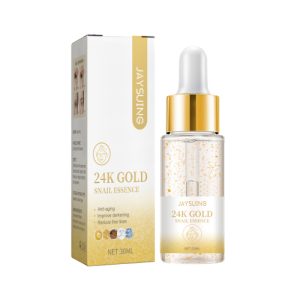 Jaysuing 24k Gold Face Serum, Hydrates Reduces Wrinkles Cleans Shrinks Pores And Brightens Skin Serum