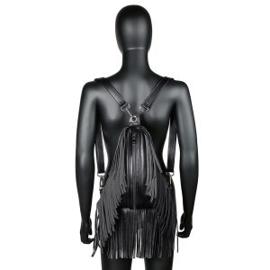 Outdoor Fashionable Tassel Backpack Wallet