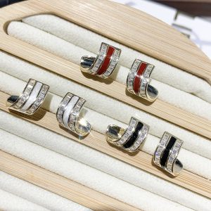 Women's Delicate Geometric Zircon Drop Oil Stone Earrings