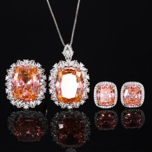 New Arrival Imitation Bird's Nest Chopard-style Elegant Women's Set