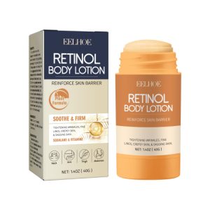 EELHOE Retinol Body Bar, Massage Moisturizes Shapes Body And Tightens Body Bar