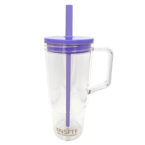 Made Of BPA-free, Double-walled, Leak-proof, Portable Cup Holder With Straw Handle, Suitable For Both Hot And Cold Drinks, Car Cup Holder, Office Gift, And Water Bottle.