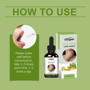 Googeer Vocal Throat Care Drops Body Treatment