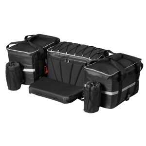 ATV Rear Storage Bag, 54L ATV Rear Cargo Bag With 16L Cooler Insulated Bag, 600D Oxford Cloth Storage Rear Rack Seat Bag Fit Most ATVs With Rear Rack, Compatible With ATV, UTV, Can-Am Vehicles