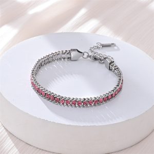 Fashionable Light Luxury Full Diamond Bracelet