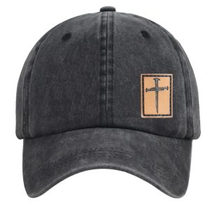Leather Jesus Hats For Men Women