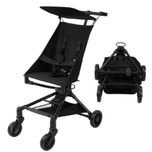 Only Self Pickup--Lightweight Travel Stroller, 10.5 Lb Compact Foldable Stroller With Sunshade And Storage Basket With Lockable Rear Wheels And Breathable Fabrics