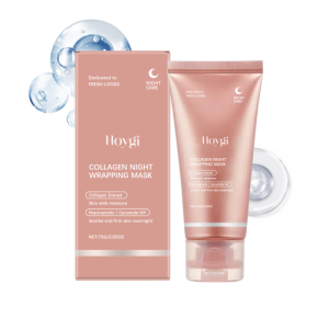 Hoygi Collagen Peel & Tear Mask, Daily Cleansing, Exfoliating, Moisturizing And Nourishing Treatment Mask