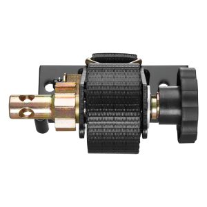 Ladder Rack Ratchet Straps, Black Square Tube Mount, 1.5 In Wide X 7.4 Ft Long Black Ladder Rack Straps With Double J-Hooks, 500 Lbs Load Heavy Duty, Cargo Buckle Lock Strap (2 Pack)