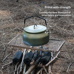 Foldable Portable Stainless Steel Outdoor Grill Head Stand