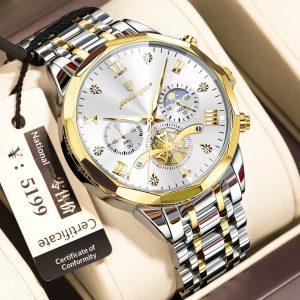 Waterproof Multifunctional Quartz Watch For Men
