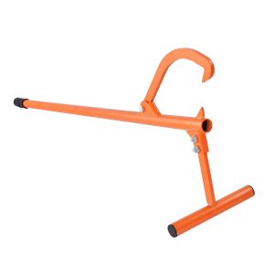 Timberjack, 48 In, Heavy Duty Log Lifter With Metal Handle, Log Roller With Adjustable Cant Hook, Logging Tools Log Jack For Logs Ups To 15" Dia, Timber Jack For Rolling Cutting Lifting Logs
