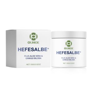 OUHOE Plus Aloe Vera & Ginkgo Biloba, Repair The Dark Fade Out Fine Lines On The Skin Tight Haun White Skin Anti-Wrinkle Cream