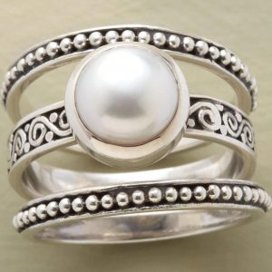 Fashionable Niche-design Retro-style Personalized Ring