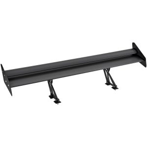 GT Wing Car Spoiler, 53.1 Inch Universal Spoiler With Double Deck, Adjustable Lightweight Aluminum, Car Rear Spoiler Wing, Racing Spoiler BGW Or JDM Drift Black