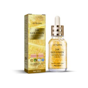 Jaysuing 24K Gold Collagen Lifting Serum, Tightens Brightens Moisturizes Skin And Reduces Wrinkles Serum