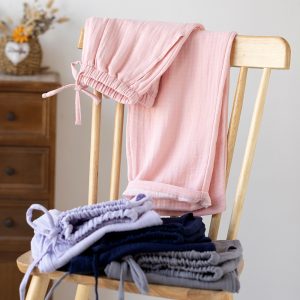 Home-use, Springsummerfall Lightweight Straight-leg Casual Sleep Pants Suitable For Outdoor Wear