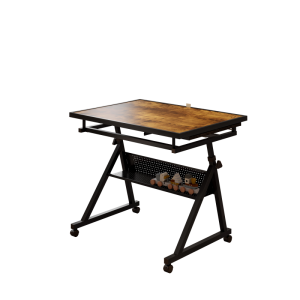 1500 Pieces Jigsaw Puzzle Metal Table Board For Adults Gift With 4 Trays Black