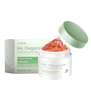 OUHOE Lines Gone Neck Gel, Neck Moisturizer Improves Neck Lines And Moisturizes Skin Hydrating Gel
