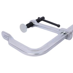 Bar Clamps Set, Drop Forged Steel Bar Clamps, Steel F Clamps For Welding, Woodworking, Metal Working, DIY And Crafts,12 Inch X 4-3 4 Inch Throat,Pack Of 4