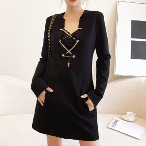 Women's Fashionable Casual And Elegant Short-sleeve Skirt