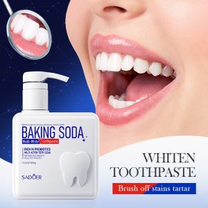 Toothpaste SADOER Baking Soda Probiotics Clean Teeth