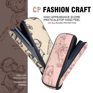 Anti-fall Protective Decorative Brown Bear Case Cover