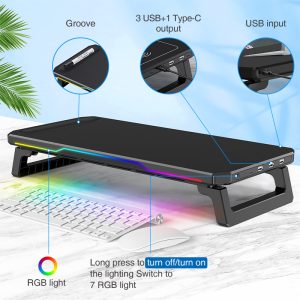 Laptop Neck-support Monitor RGB Stand