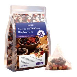 Alcohol-moistened Ginseng And Medlar Substitute Tea