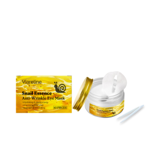 Viareline Snail Eye Mask Gently Nourishes And Moisturizes The Skin Around The Eyes, Making It Tender, Moist And Elastic. It Is An Eye Care Film